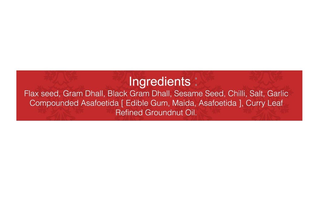The SpiceClub Flax Seed Chutney powder   Bottle  250 grams